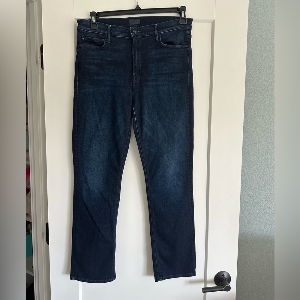 MOTHER Mid Rise Dazzler Ankle Jeans